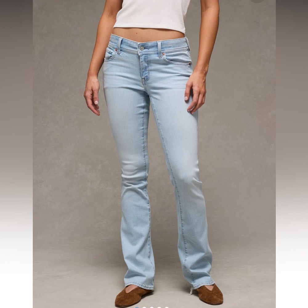 NWT AE Next Level Low-Rise Kick Bootcut Jean 4